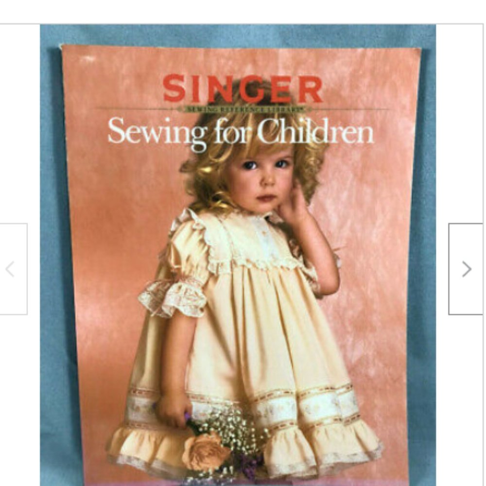 Sewing for Children Singer 1988 Bow Ties Suspenders Grow Features Easy Pockets